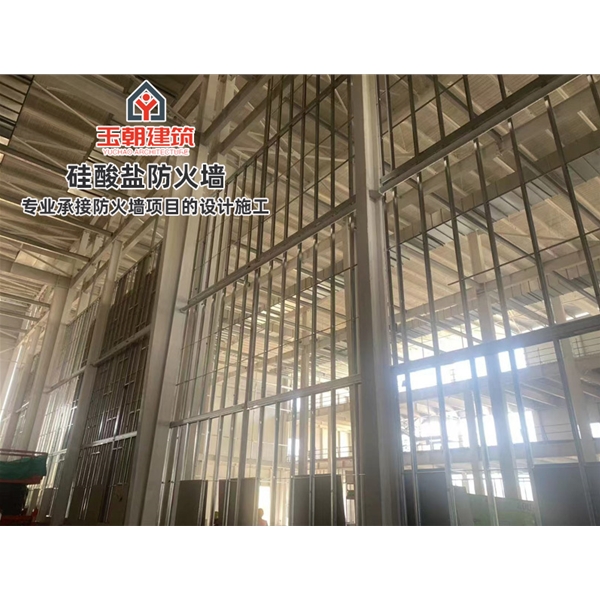 莒县硅酸盐防火墙 厂房4小时防火分区