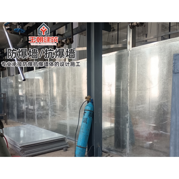 莒县纤维复合钢板抗爆墙定制 轻质防爆墙施工安装一条龙服务